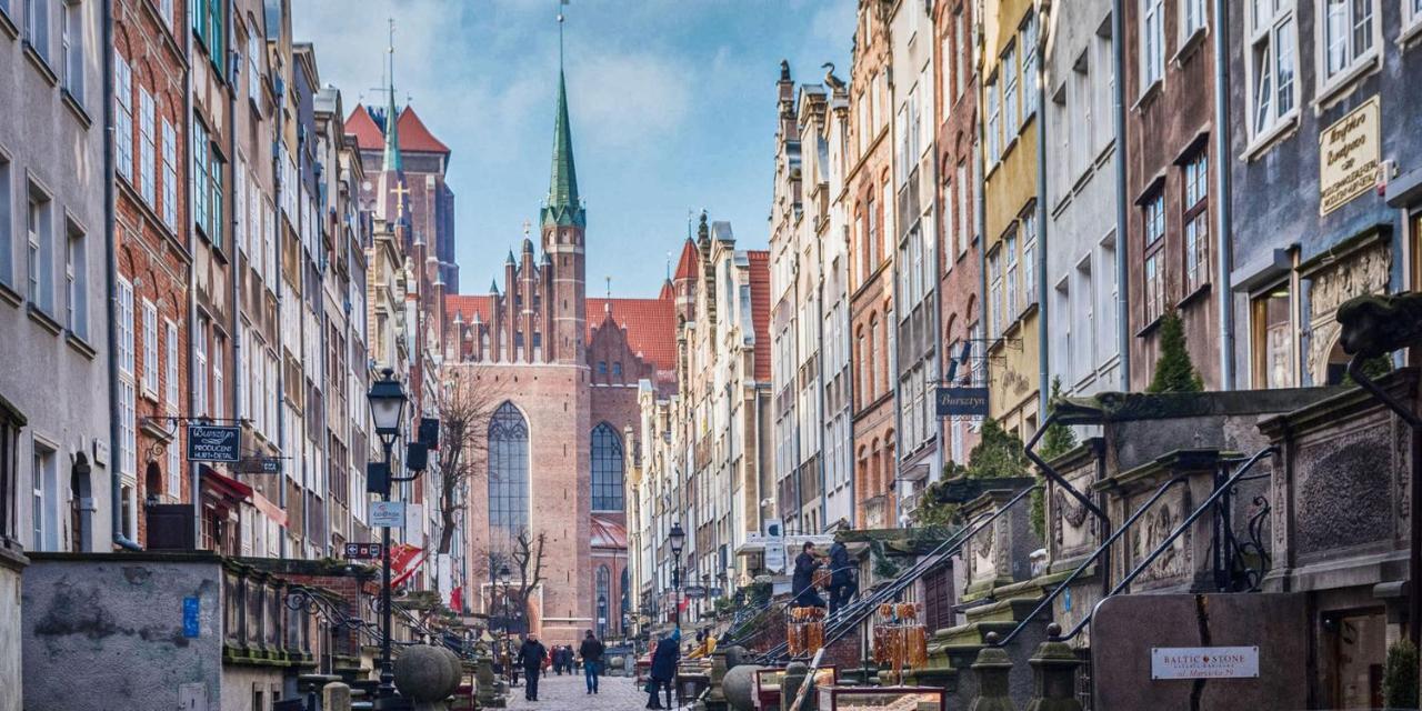 Apartament Gdansk Przy Sercu Starowki Calkowicie Nowy 2021, Beautiful Apartment In The Old Town Bulit 2021 Esterno foto